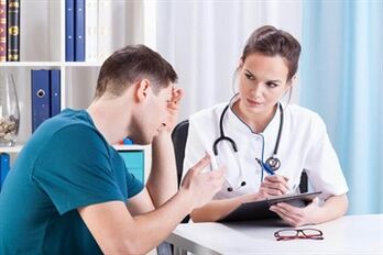 Az urológus a prosztatagyulladás kezelését írja elő